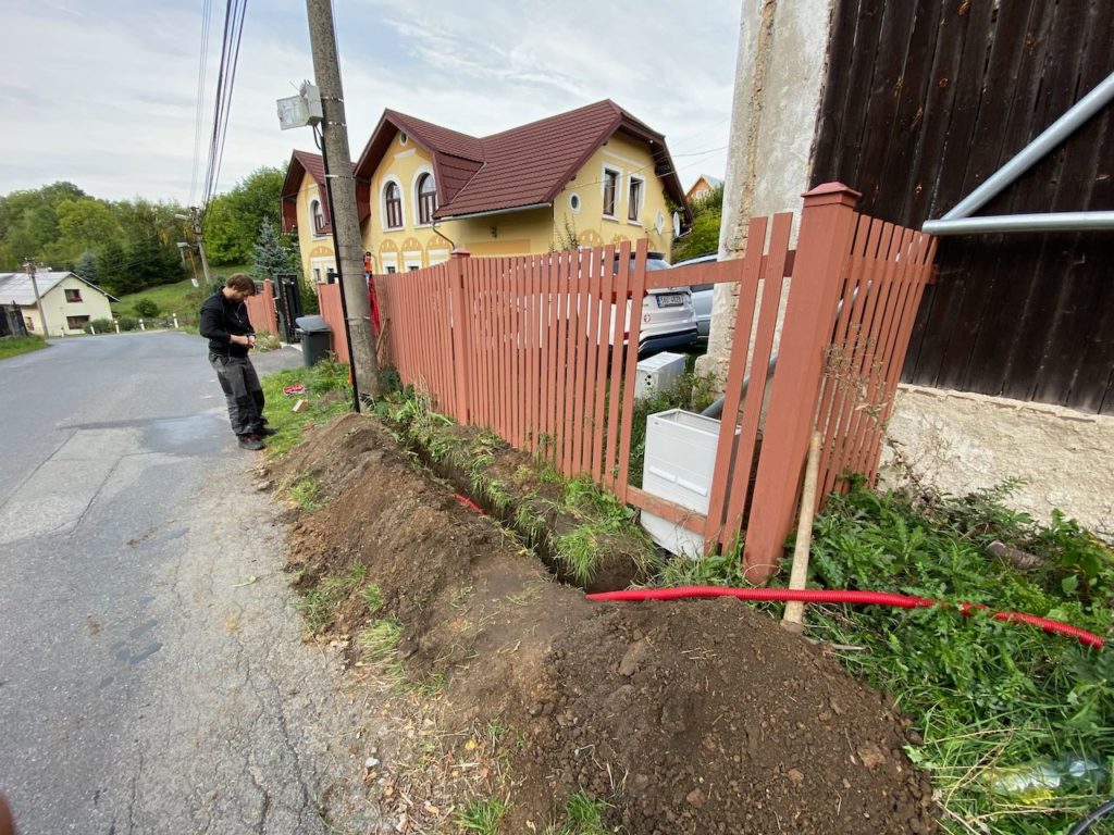 Elektro přípojka a odběrné místo